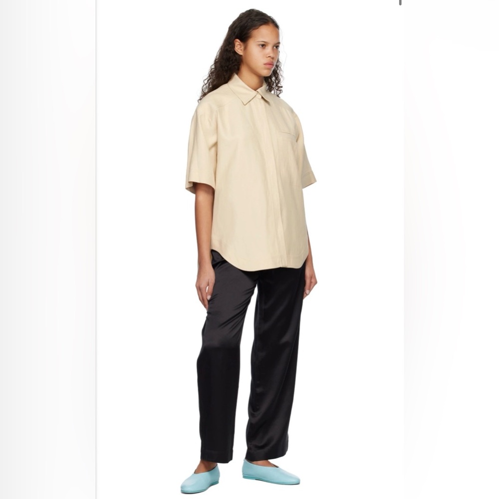 Loulou Studio Beige Moheli Shirt